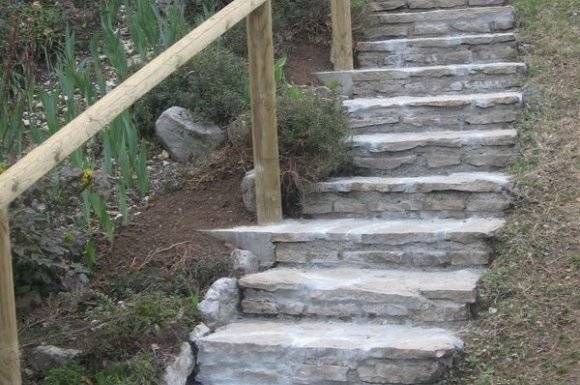 La création d'escalier extérieur